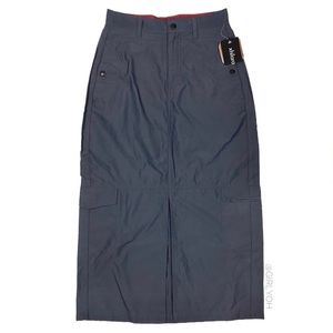 Y2K Xhilaration Cargo Gorpcore Utility Maxi Skirt